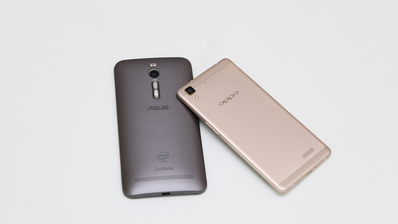 Asus Zenfone 2 và Oppo R7 Lite