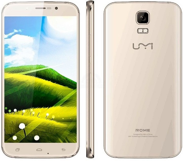 Hình ảnh Rome - chiếc smartphone mới nhất của UMI Hình ảnh Rome - chiếc smartphone mới nhất của UMI