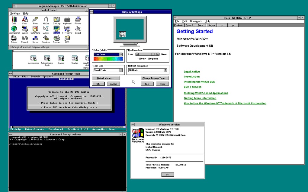 Windows NT 3.5