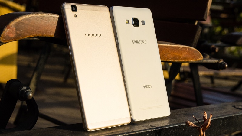 OPPO R7s vs Galaxy A7