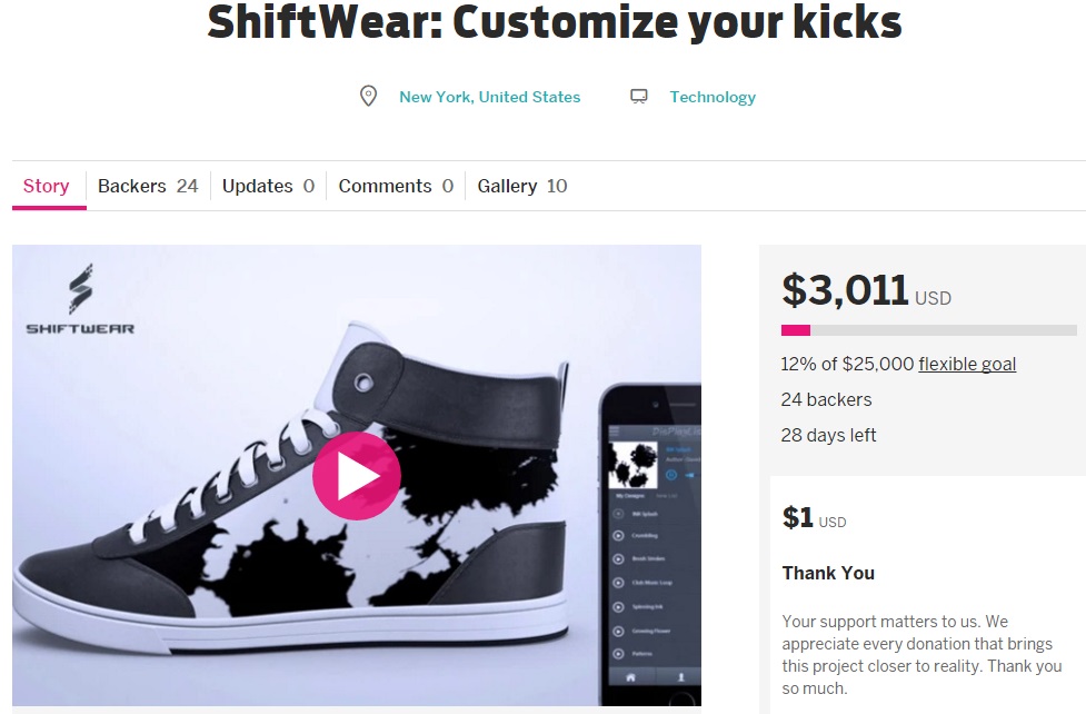 ShiftWear: Customize your kicks