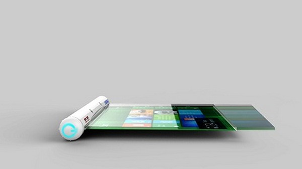thiết bị samsung cuộn 2 Tablet, smartphone samsung sẽ có dạng cuộn tròn?