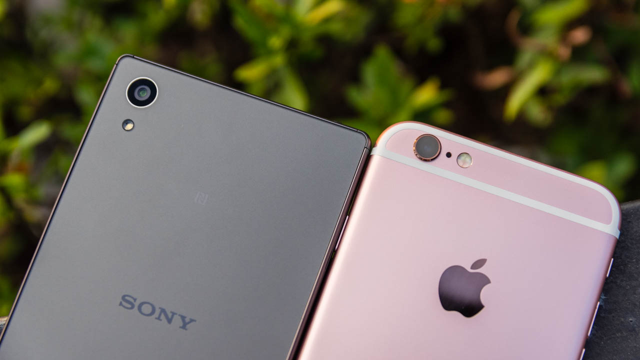 Xperia Z5 vs iPhone 6s Xperia Z5 vs iPhone 6s