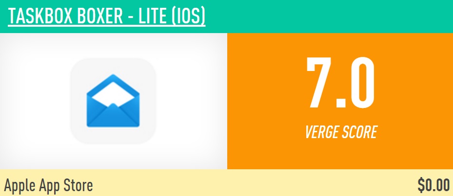 Boxer cho iOS Boxer cho iOS