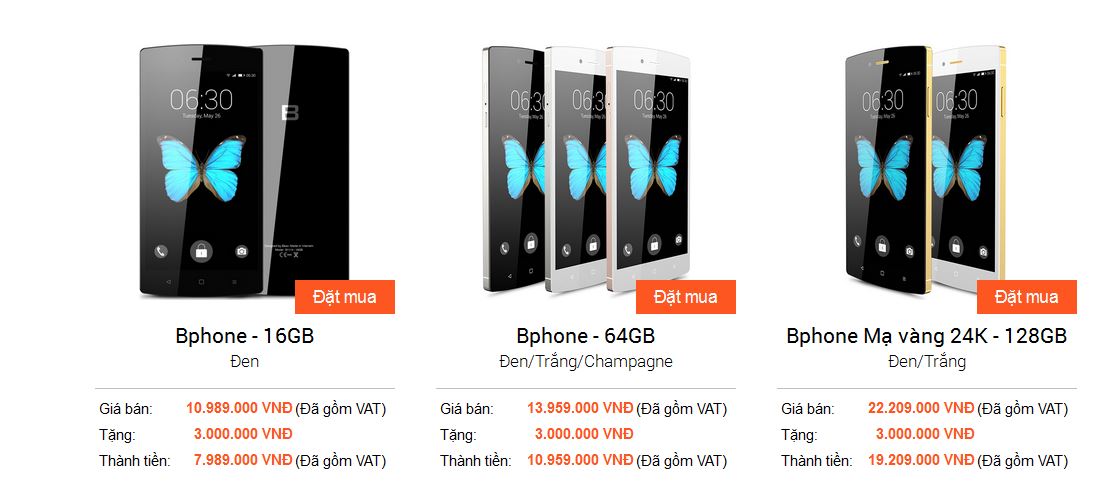 Bphone bất ngờ giảm giá mạnh mẽ