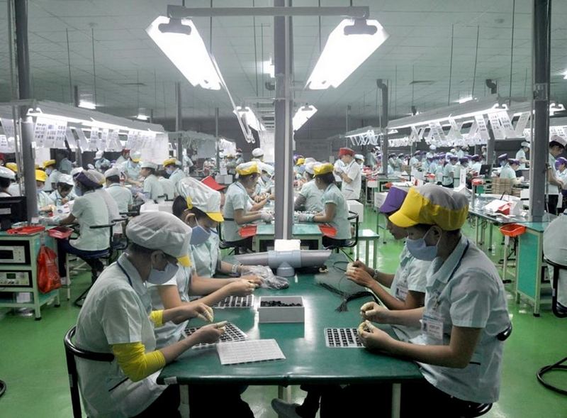 Số lượng lao động của Việt Nam tại nhà máy sản xuất Samsung rất nhiều Số lượng lao động của Việt Nam tại nhà máy sản xuất Samsung rất nhiều
