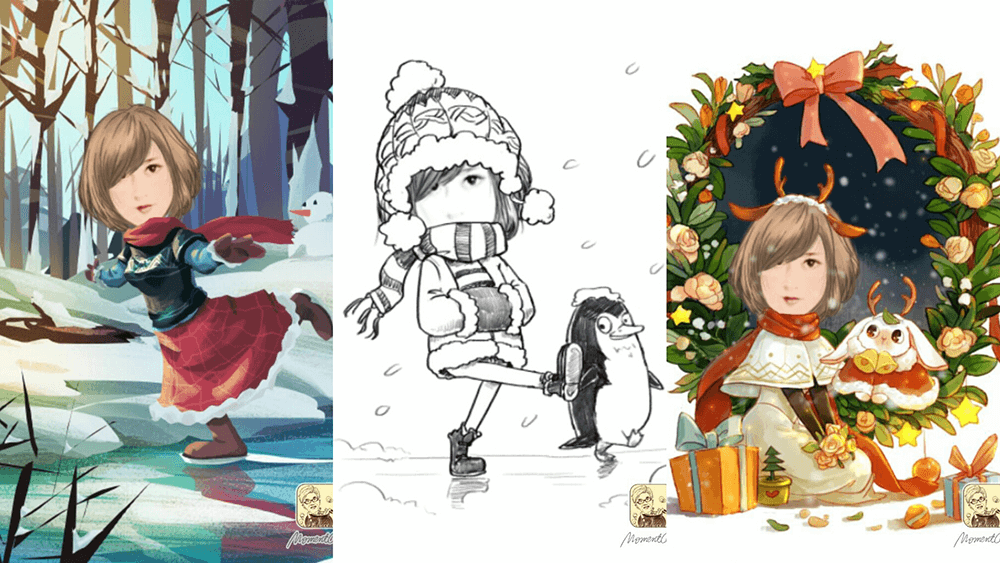 Ảnh chibi đón giáng sinh Ảnh chibi đón giáng sinh