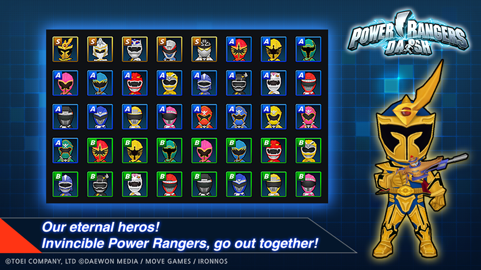 Power Rangers Dash Pic 1 Power Rangers Dash Pic 1