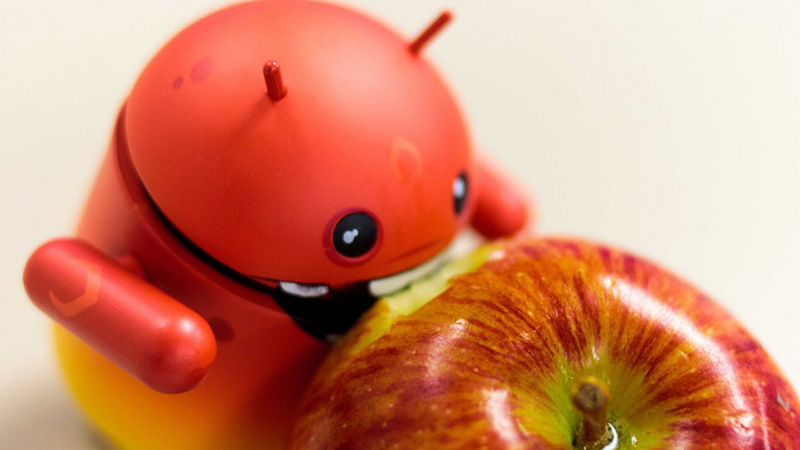 Apple vs Android smartphone Apple vs Android smartphone