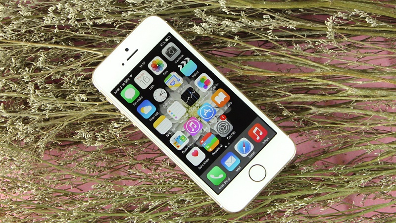 iPhone 5s phiên bản màu vàng Champagne rất thịnh hành khi ra mắt