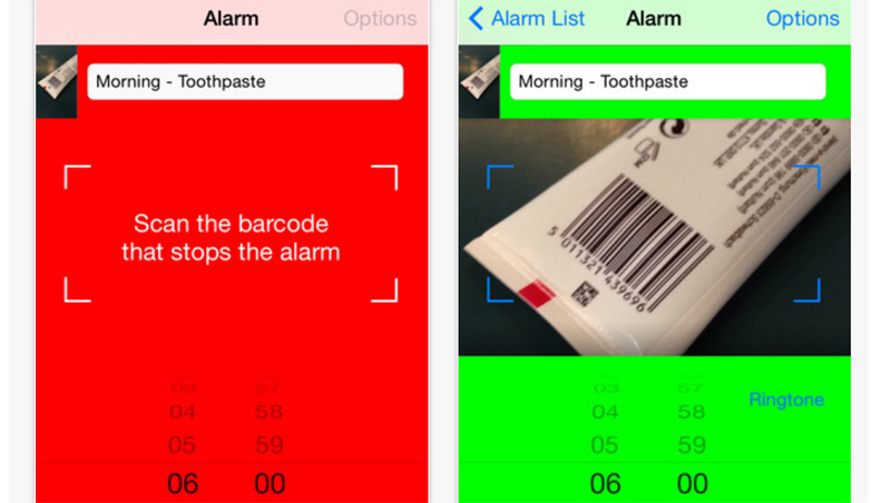Barcode Alarm Barcode Alarm