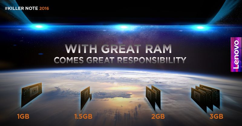 K4 Note có RAM 3GB K4 Note có RAM 3GB