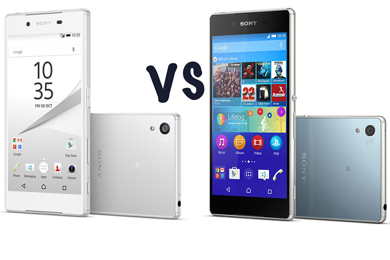 Xperia Z3+ vs Z5 