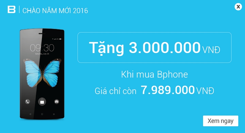 Bphone giảm giá mạnh