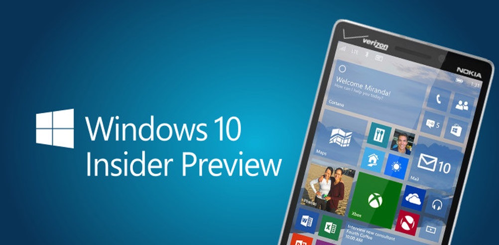 Rò rỉ phiên bản Window 10 Mobile mới nhất sắp sửa cập nhật