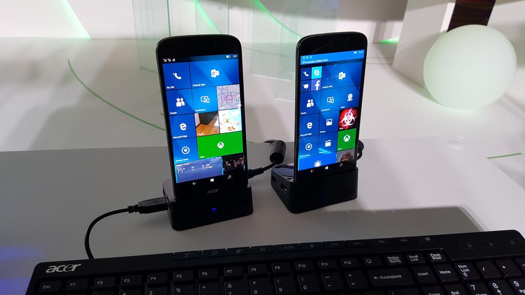 Acer Jade Primo với Continuum