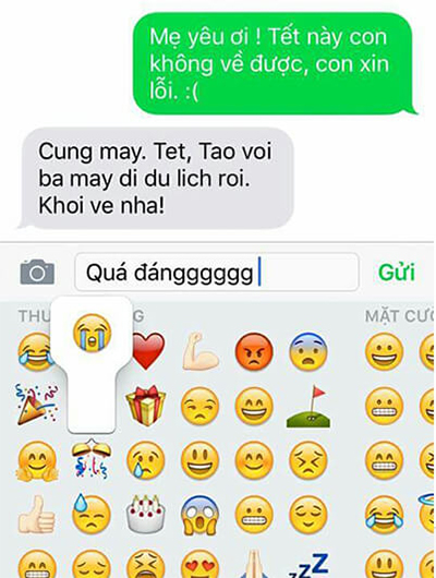 Troll SMS xuân này con không về 10 Troll SMS xuân này con không về 10