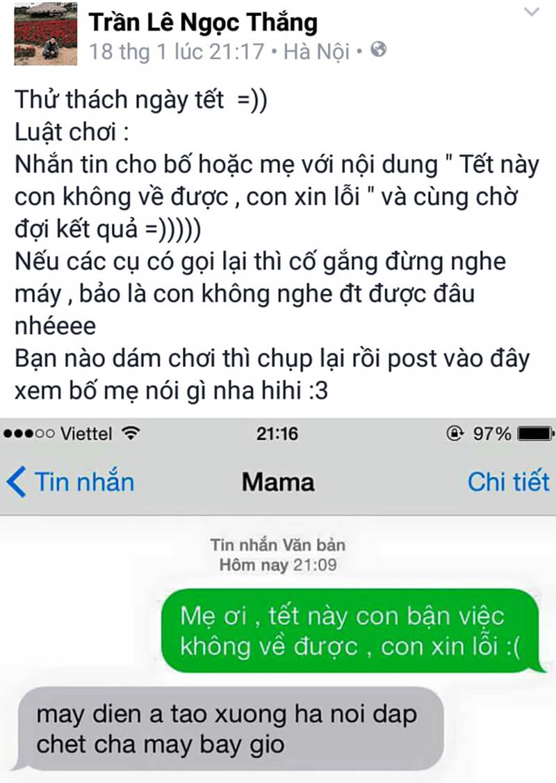 Status khởi động trào lưu của bạn Thắng Status khởi động trào lưu của bạn Thắng