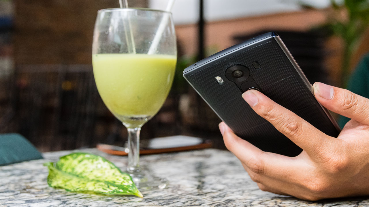 Cảm biến vân tay trên LG V10 Cảm biến vân tay trên LG V10