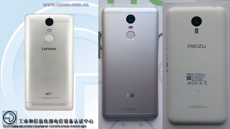 Lenovo K5 Note, Meizu Metal và Xiaomi Redmi Note 3