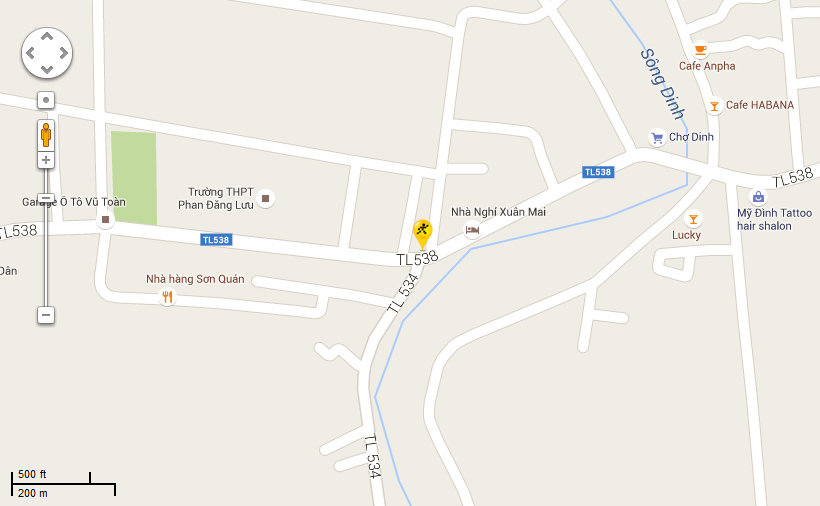 Đường 538, Khối 1, Thị trấn Yên Thành, Huyện Yên Thành, Tỉnh Nghệ An Đường 538, Khối 1, Thị trấn Yên Thành, Huyện Yên Thành, Tỉnh Nghệ An