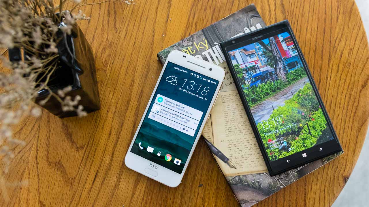 Windows-10-Mobile-va-Android 6.0 Windows-10-Mobile-va-Android 6.0