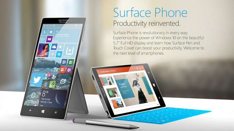 Thêm một bằng chứng cho thấy sự tồn tại của Surface Phone