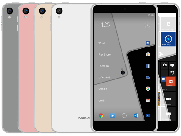 Mẫu render Nokia C1