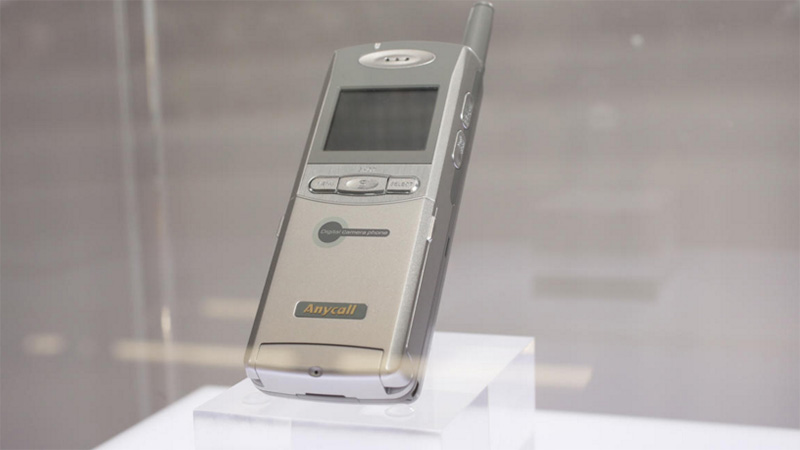 The first camera phone The first camera phone