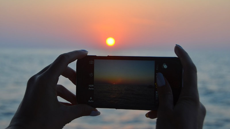 smartphone-sunset-photo