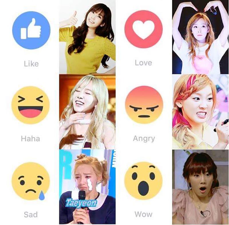 Facebook Reactions 