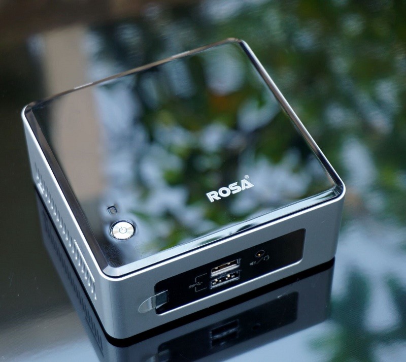 Máy tính “bỏ túi” Rosa Intel NUC Máy tính “bỏ túi” Rosa Intel NUC
