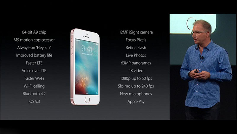 iPhone SE có cấu hình mạnh, tương đương flagship 2016 iPhone SE có cấu hình mạnh, tương đương flagship 2016