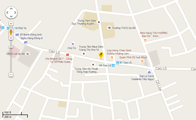 Số 64-66-68 đường Cao Lỗ, xã Uy Nỗ, huyện Đông Anh, TP.Hà Nội Số 64-66-68 đường Cao Lỗ, xã Uy Nỗ, huyện Đông Anh, TP.Hà Nội