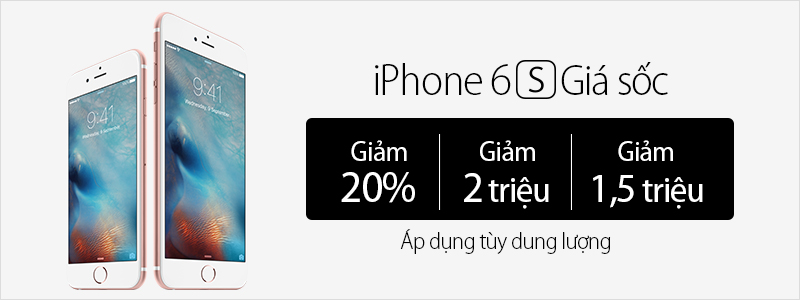 iphone 6s giảm sốc