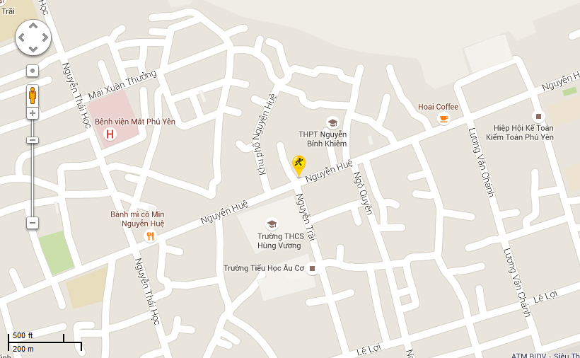 Số 193 Nguyễn Huệ, phường 5, TP. Tuy Hòa, tỉnh Phú Yên Số 193 Nguyễn Huệ, phường 5, TP. Tuy Hòa, tỉnh Phú Yên