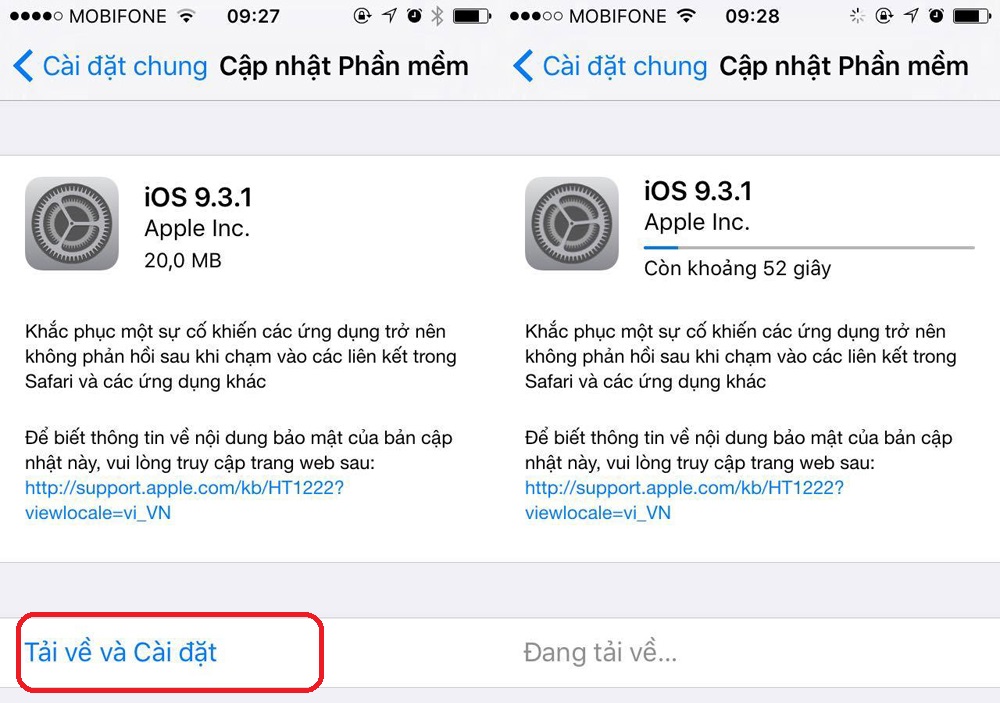 iOS 9.3.1 iOS 9.3.1