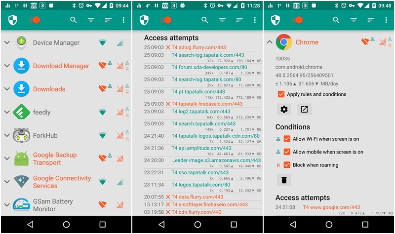 NetGuard - no-root firewall