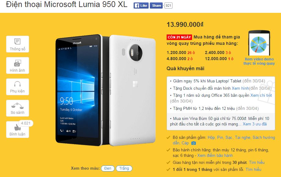 Lumia 950 XL Lumia 950 XL