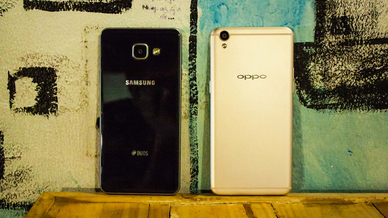 So sánh OPPO F1 Plus vs Galaxy A7 2016 1