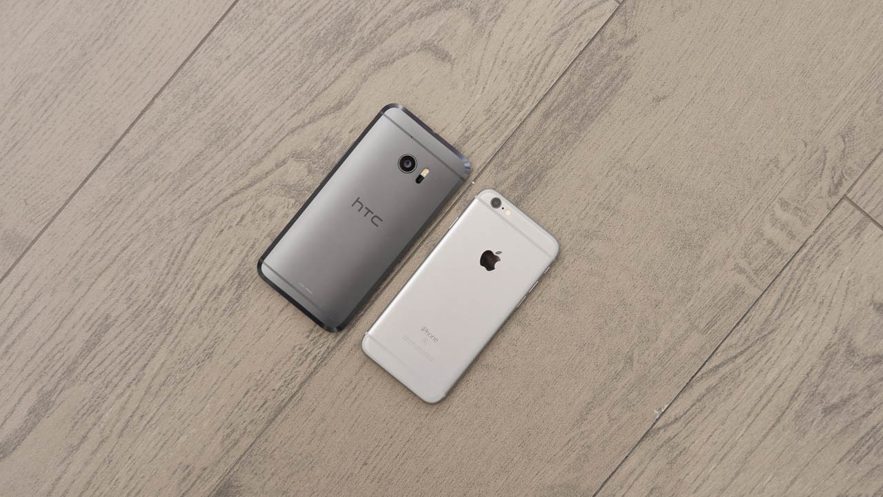 iPhone 6s vs HTC 10