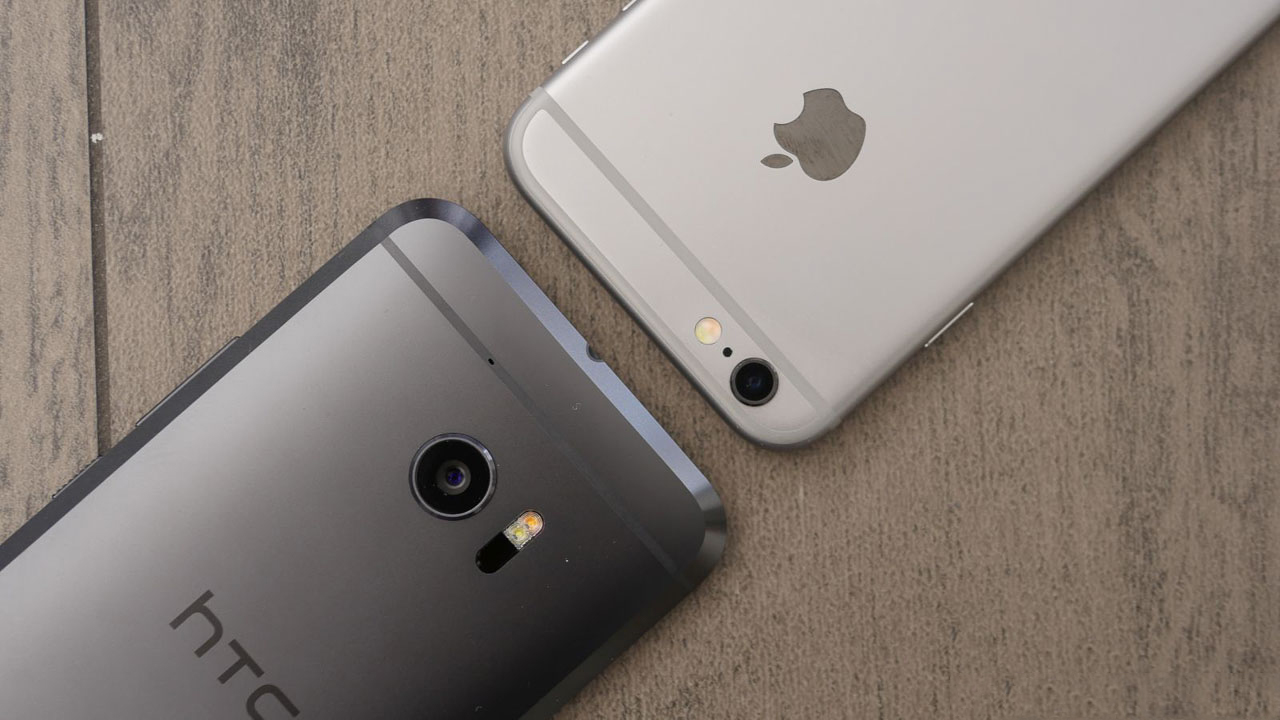 iPhone 6s vs HTC 10