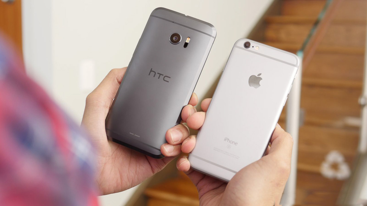 iPhone 6s vs HTC 10