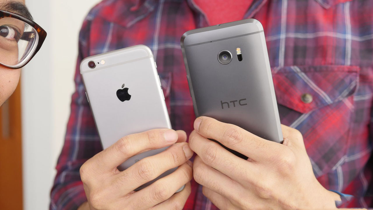 iPhone 6s vs HTC 10