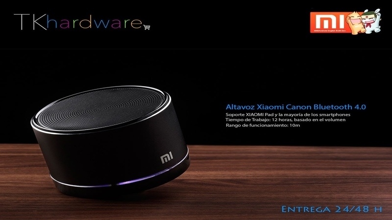 Xiaomi Loa Bluetooth Xiaomi Mi Canon ra mắt với giá 360 ngàn