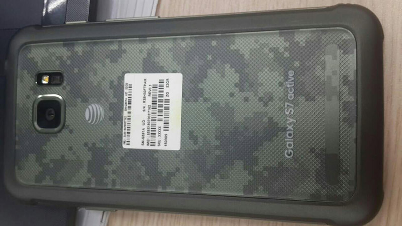 Galaxy S7 Active xuất hiện bộ ảnh thực tế với màu camo