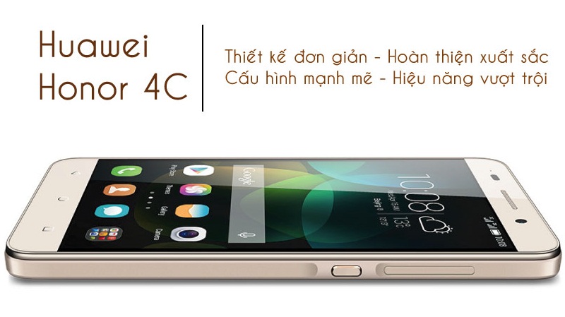 Honor 4C với RAM 2 GB, camera 13 MP giảm giá mạnh mẽ