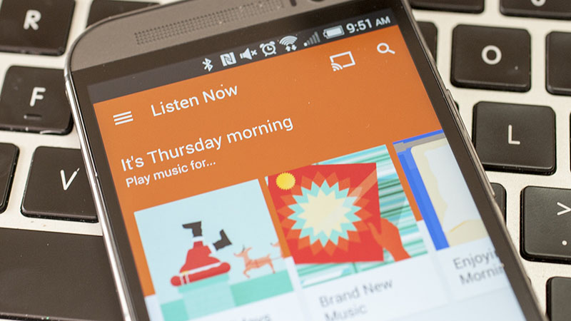 Google Play Music sắp có điều khiển bằng giọng nói