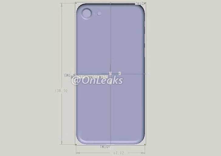 iPhone7 Lộ bản thiết kế mới nhất của iPhone 7, cùng kích cỡ với iPhone 6s