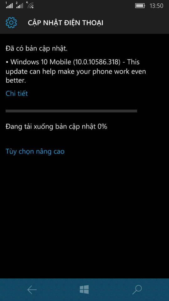 Windows 10 Mobile Build 10586.318 Windows 10 Mobile Build 10586.318